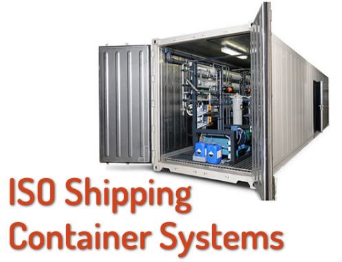 ISO-Container-Systems Water Filtration and Purification systems custom built into ISO Shipping Containers