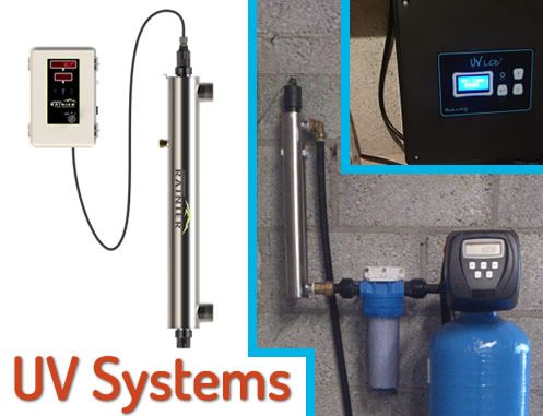 UV Water Sterlization. Ultra Violet Lamp unit to purify drinking water